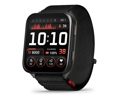 Smartwatch GARMIN Venu X1 46mm Czarny (010-02980-02)